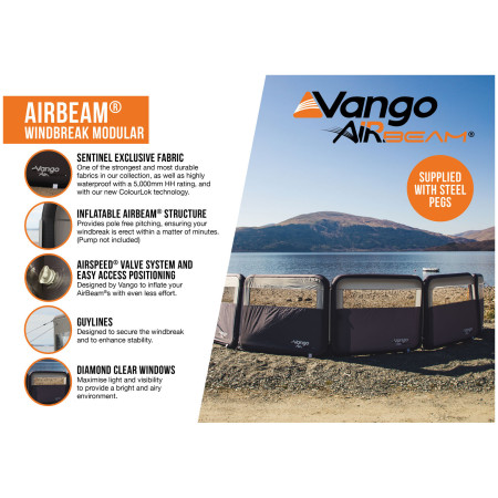 Стена Vango AirBeam Modular Windbreak