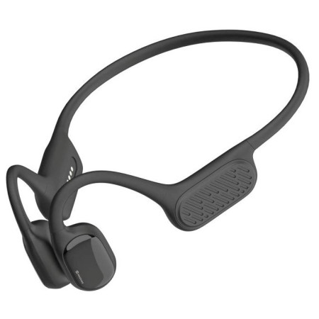 Слушалки за плуване Swissten Bone conduction headphones черен