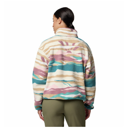 Дамски суитшърт Columbia Helvetia™ II Printed Cropped Half Snap