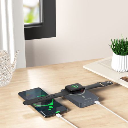 Безжична външна батерия Swissten Fusion 10000 mAh Magsafe