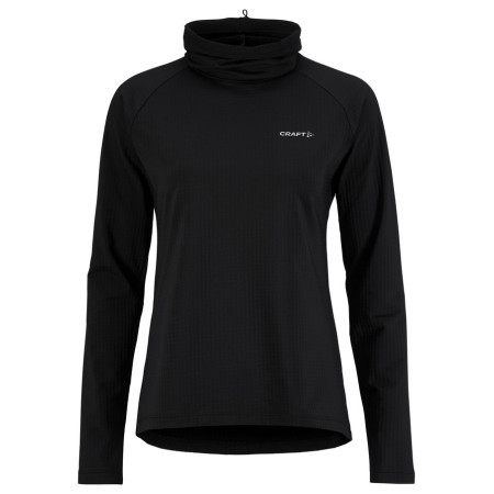 Дамски функционален суитшърт Craft Gain Thermal Funnelneck W черен Black