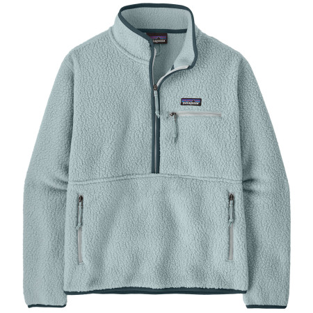 Дамски суитшърт Patagonia Retro Pile Marsupial светло син Virtually Blue