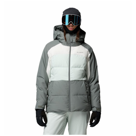 Дамско яке Columbia Ava Alpine™ Puffer Jacket сив/син Sedona Sage, Sea Salt, Tea Light