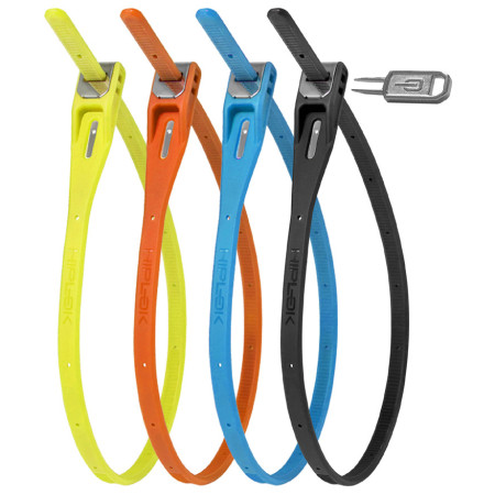 Катинар за велосипед Hiplok Z Lok 4 Pack смес от цветове