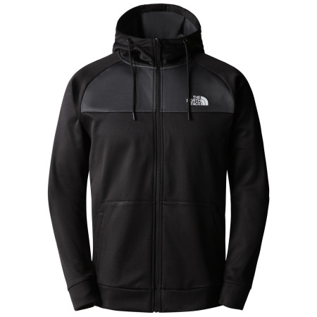 Мъжки суитшърт The North Face Reaxion Fleece F/Z Hoodie черен/сив