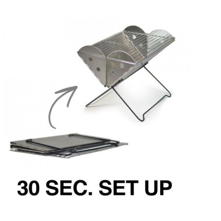 Сгъваема скара UCO Flatpack Grill & Firepit 35 x 25 cm