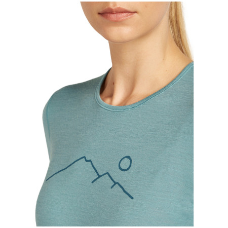 Дамска функционална блуза Icebreaker Women Merino 200 Oasis LS Crewe Rainer Ridge