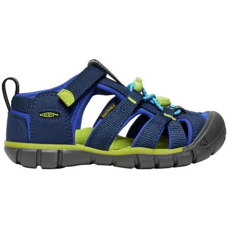 Детски сандали Keen Seacamp II Cnx Children Naval Academy/Chartreuse