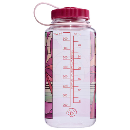 Бутилка Nalgene Wide Mouth 1l Clear Stained Glass
