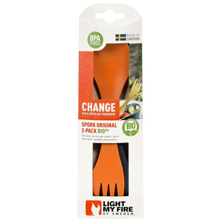 Комллект прибори Light My Fire Spork Original BIO 2-pack