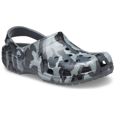 Пантофи Crocs Classic Printed Camo Clog сив/черен