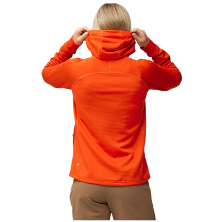 Дамско яке Fjällräven Abisko Grid Fleece Hoodie W