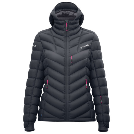 Дамско пухено яке Camp Nivix Jacket W черен Black / Asphalt grey