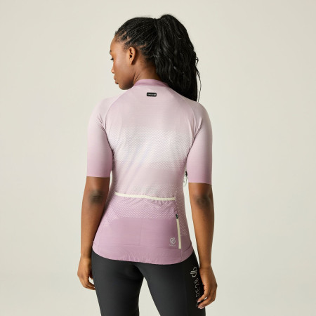 Дамска колоездачна фланелка Dare 2b Lightnint short sleeve printed jersey