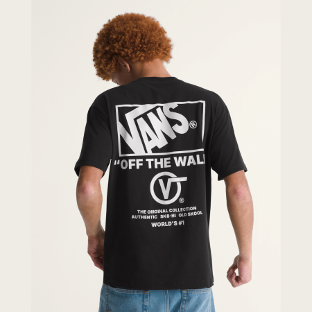 Мъжка тениска Vans Stacked Hi SS Tee