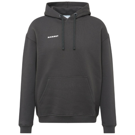 Мъжки суитшърт Mammut Mammut Base ML Hoody Men Mini Logo тъмно сив gabbro