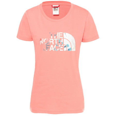 Дамска тениска The North Face Easy Tee розов SpicedCoral