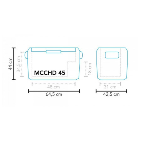 Kомпресорен хладилник Mestic Compressor MCCHD-45 AC/DC