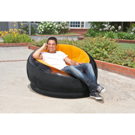 Надуваем фотьойл Intex Empire 68582NP