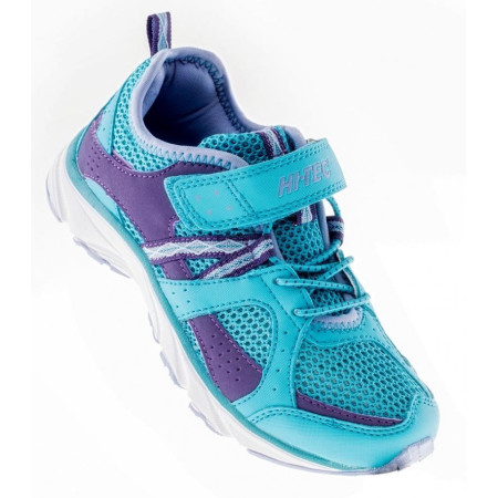 Детски обувки Hi-Tec Ceres JRG син Turquise/Violet/LightViolet