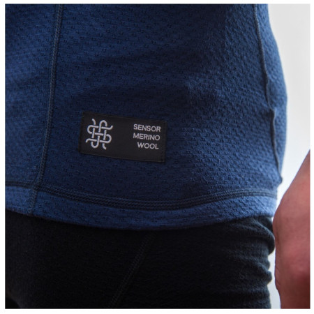 Функционална мъжка тениска Sensor Merino DF дълъг ръкав