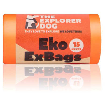 Торбички за кучешки екскременти Explorer Dog Eko Exbags 60 ks