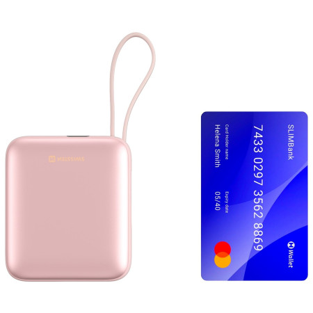 Външно зарядно устройство Swissten Space 10000 mAh USB-C + Lightning