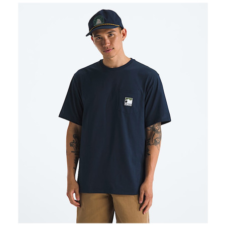Мъжка тениска The North Face M Mountain Logo Relaxed S/S Pocket Tee