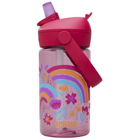 Бутилка Camelbak Thrive Flip Straw Kids 0,4l розов Rainbow Floral