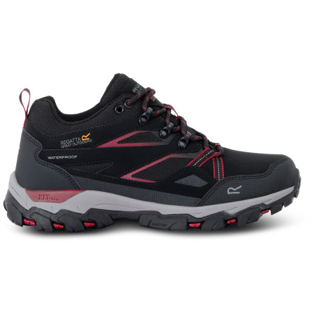 Дамски обувки Regatta Wmn Holcombe III Low черен Blk/Beaujols