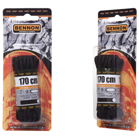 Връзки за обувки Bennon Laces Black Box 170 cm