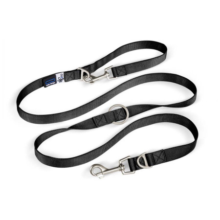Повод за куче Curli Adjustable Leash Nylon черен Black