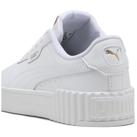 Детски обувки Puma Carina 3.0 Jr White-Gold