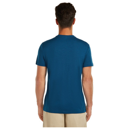 Мъжка тениска Icebreaker Men Merino 150 Tech Lite SS Tee The Peaks