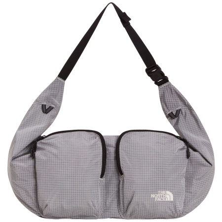 Чанта през рамо The North Face Never Stop Utility Sling сив Cumulus Cloud