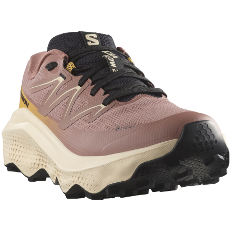 Дамски обувки за бягане Salomon Ultra Flow 2 Gore-Tex розов Burlwood / Tender Peach / Warm Apricot