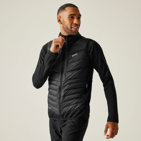 Мъжка жилетка Regatta Leedre Hybrid B/W