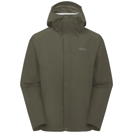 Мъжко яке Rab Downpour Jacket зелен