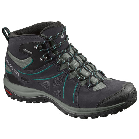 Дамски обувки Salomon Ellipse 2 MID LTR GTX W сив/син Phantom/CastorGray/ArubaBlue