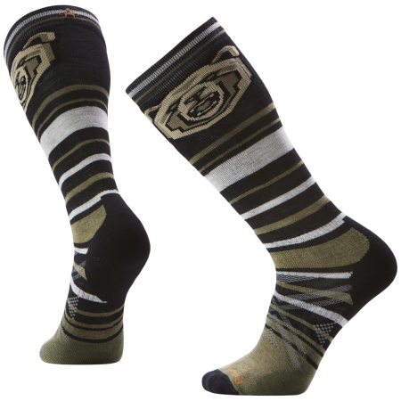 Скиорски чопапи Smartwool Ski Full Cushion Growling Grizzly OTC черен/зелен BLACK