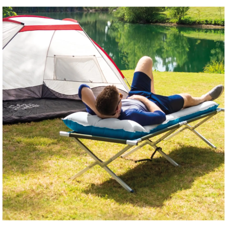 Надуваем дюшек Intex Camping Mat 67997