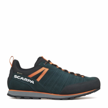 Мъжки обувки Scarpa Crux 2 Gtx зелен/оранжев Petrol-Rust Orange Gore-Tex Bn