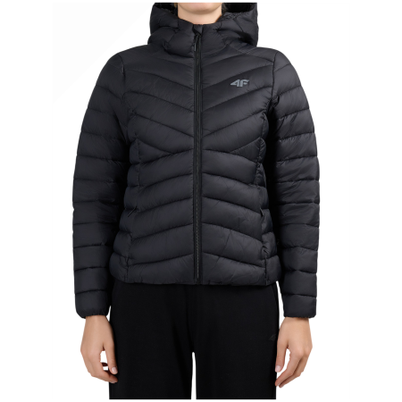 Дамско зимно яке 4F Down Jacket F0924 черен Deep Black