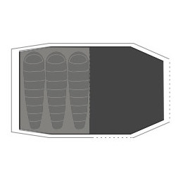 Подложка под палатка Robens Footprint Cima Versa 3