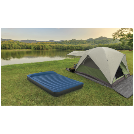 Надуваем дюшек Intex Full Dura-Beam Pillow Mat W/USB