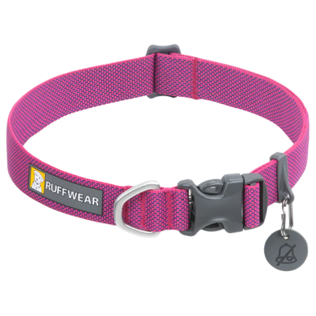 Нашийник за куче Ruffwear Hi & Light™ Collar розов Alpenglow Pink