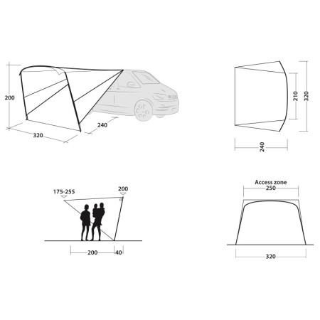 Навес Outwell Touring Canopy