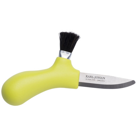 Нож за гъби Morakniv Karl-Johan Mushroom светло зелен LimeGreen