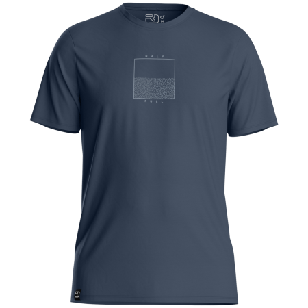 Функционална мъжка тениска Ortovox 150 Cool Half Full Ts тъмно син Dark Arctic Grey