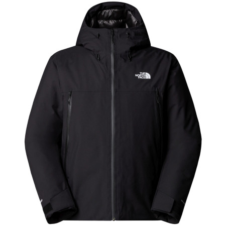 Мъжко яке The North Face M Mtn Range Down Hooded Jacket черен TNF BLACK/TNF BLACK
